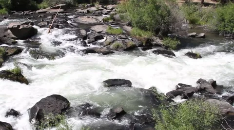 Deschutes River, Bend, Oregon Stock Footage 64360986