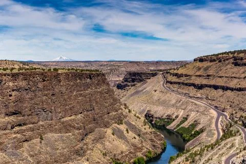 Deschutes river Stock Photos