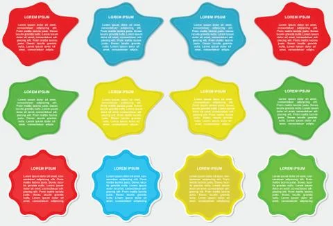 Description labels Ilustración de archivo