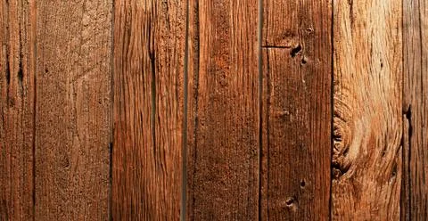 Description for over 100 years old wooden surface. Stock Photos