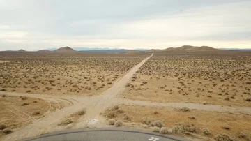 Desert Aerial 1 Stock Footage 86137117
