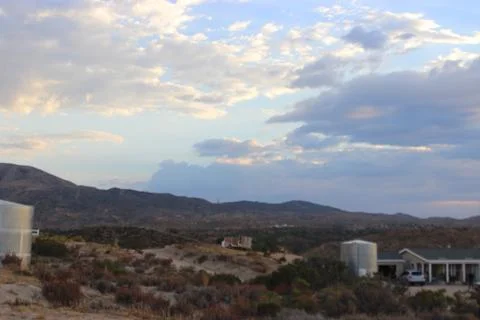 Desert Afternoon Stock Photos