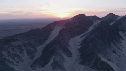 Desert from the air Stock Footage 157510828