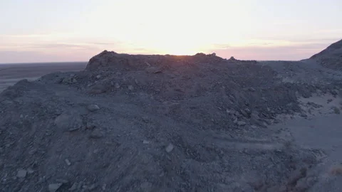 Desert from the air Stock Footage 157511881