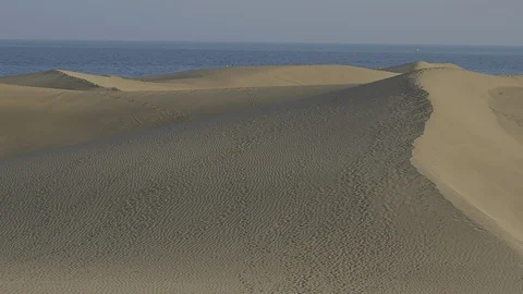 Desert and ocean Stock Footage 86377743