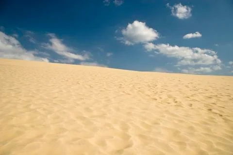 Desert and sky Stock Photos