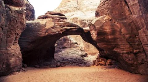 Desert Arch Foto stock