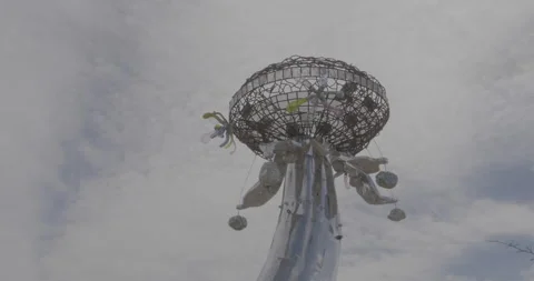 Desert art display Stock Footage 168212936