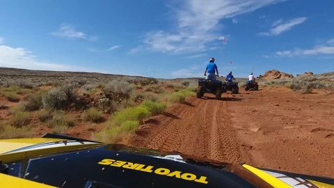 Desert ATV FPV 2 Video stock 93570623