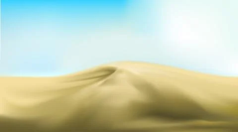 Desert baclground vector illlustration Illustrazione stock