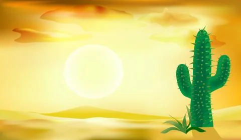 Desert baclground vector illlustration 스톡 일러스트