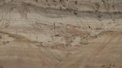 Desert Badlands Stock Footage 21194565