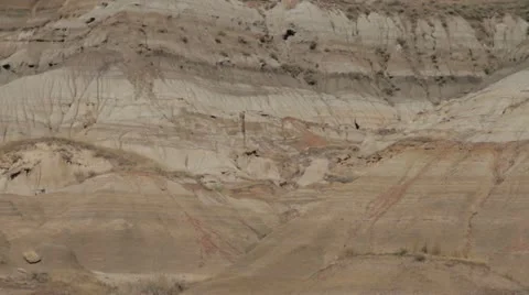 Desert Badlands Stock Footage 21194586