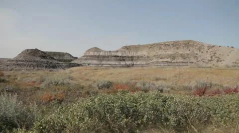 Desert Badlands Stock Footage 21194610