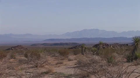 Desert Basin 3 Stock Footage 10607362