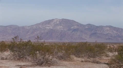 Desert Basin Stock Footage 10607384