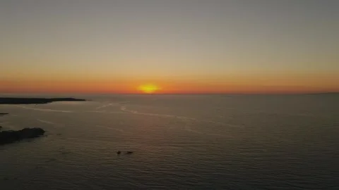 Desert beach sunset Stock-Footage 272296790