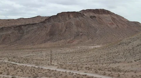 Desert Bluff Pan 2 Stock Footage 8343474
