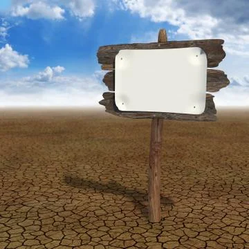 Desert board Stock Illustration