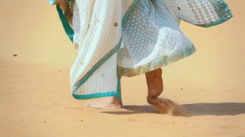 Desert Bride Stock Footage 62066811