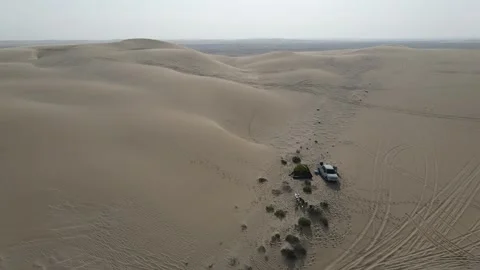 Desert Camping, Qatar Video stock 289640305