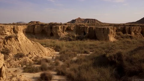 Desert Canyon. Nature background. 4k Stock Footage 80675937