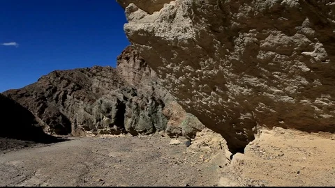 Desert Canyon Rock Wall Stock-Footage 104843959