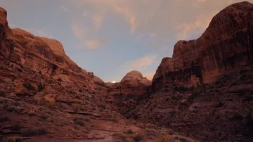 Desert Canyon View in Moab UT Stock Footage 86036341