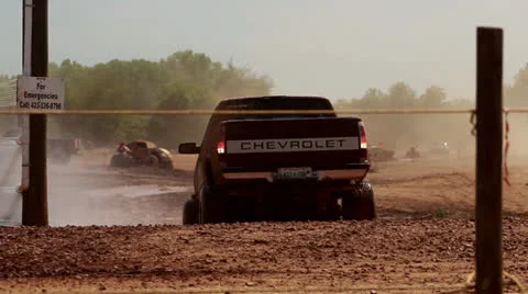 Desert car Stock Footage 25528491