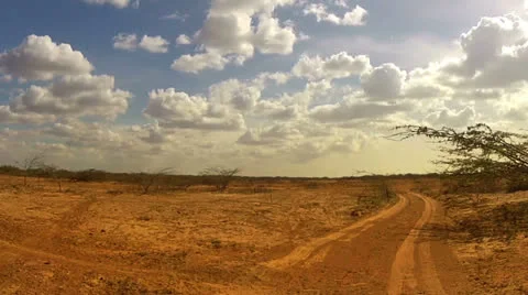 Desert Car Trip 03 Stock Footage 24920610