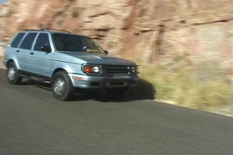 Desert Castle Drive by Stockbeeldmateriaal 125182