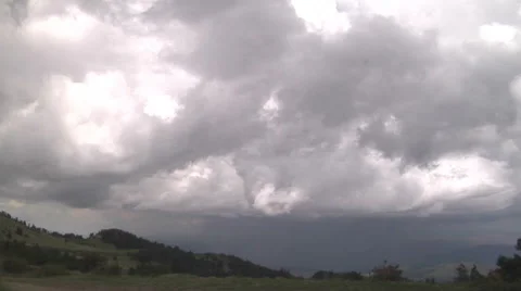 Desert Cloudburst Stock Footage 54753874