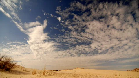 Desert clouds 1080 30p Stock-Footage 91923