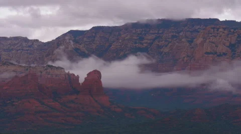 Desert Clouds Stock Footage 54708674