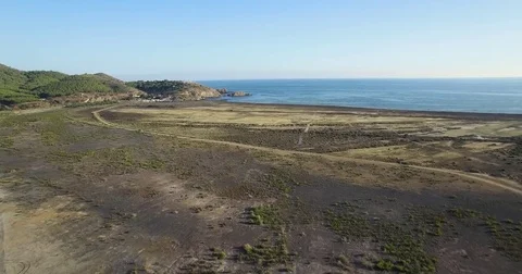 Desert coast Stock Footage 69857555