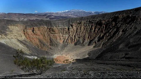 Desert Crater Stock Footage 104843824