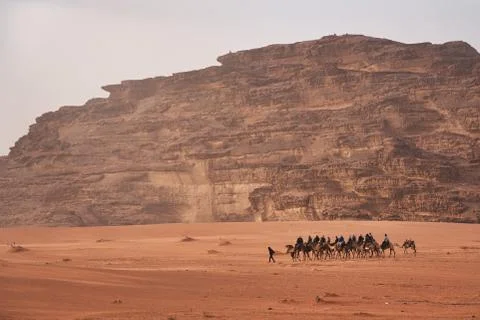 Desert Crossing. Stock Photos