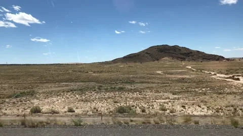 Desert Drive-By Stock Footage 149327382