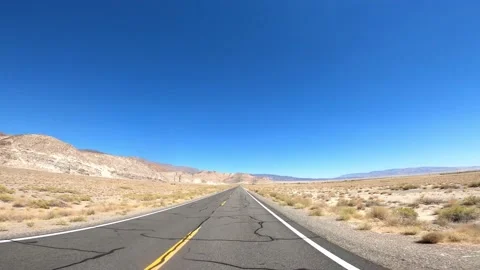 Desert Driving 12 POV Stock Footage 238965332