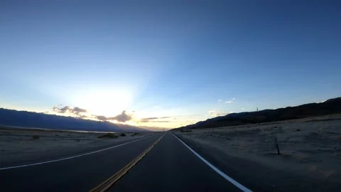 Desert Driving 22 POV Stock Footage 238967282