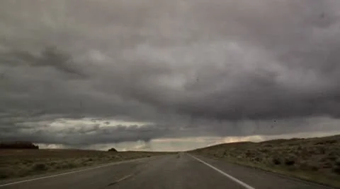 Desert Driving Video stock 8947249