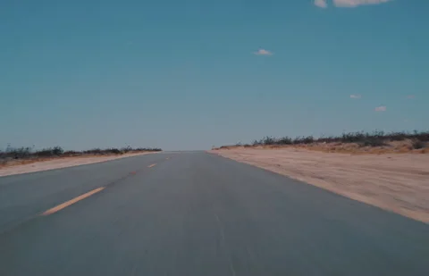 Desert Driving Stock Footage 320334558