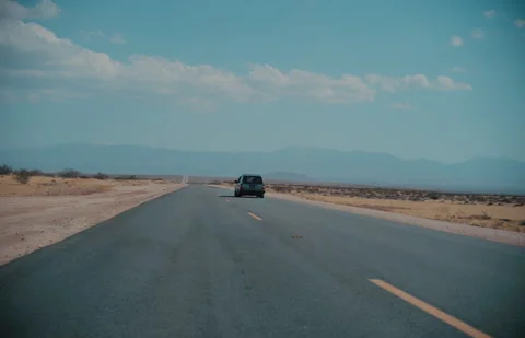 Desert Driving Stock Footage 320334622