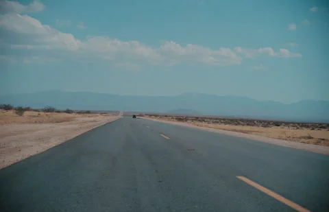 Desert Driving Stock Footage 320334639