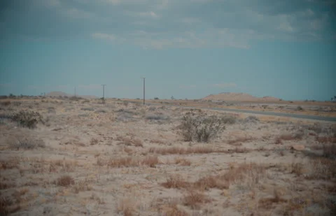 Desert Driving Stock Footage 320334642