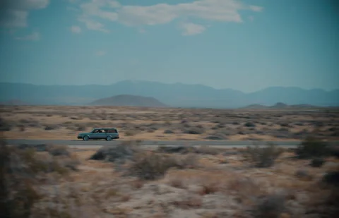 Desert Driving Stock Footage 320334651