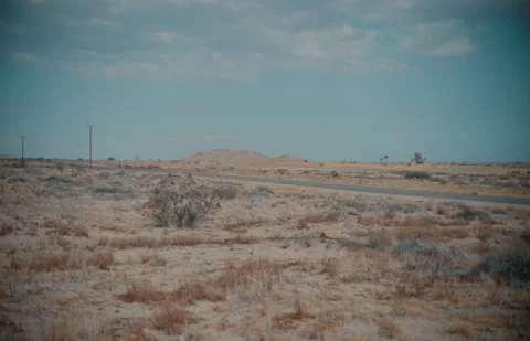Desert Driving Stock Footage 320334680