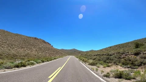 Desert Driving POV Stock Footage 240787695