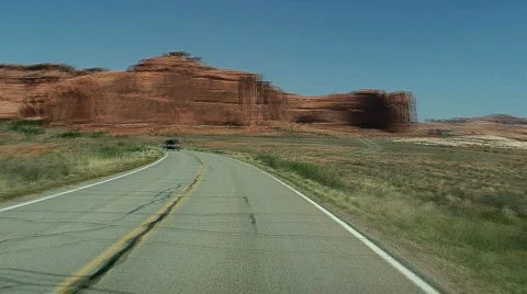 Desert Driving - Timelapse Stock Footage 400742
