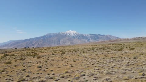 Desert Drone Fly Over Stock Footage 272981878
